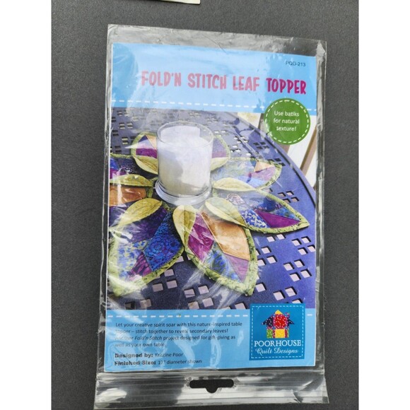 Quilts Sewing Pattern Home Decor Lot Tissue Toppers Potholder Table Runner - Picture 15 of 16